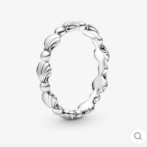 Pandora Sterling Silver Seashell Ring